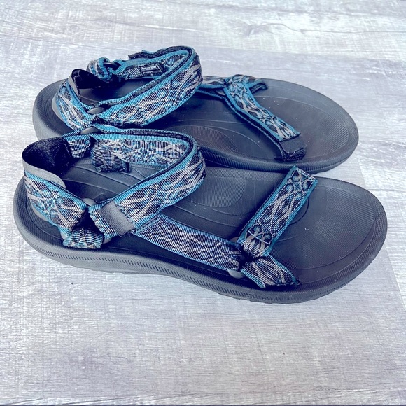 Teva Torin Sport Sandals 6584 Water Hiking Black Gray Mens size 11